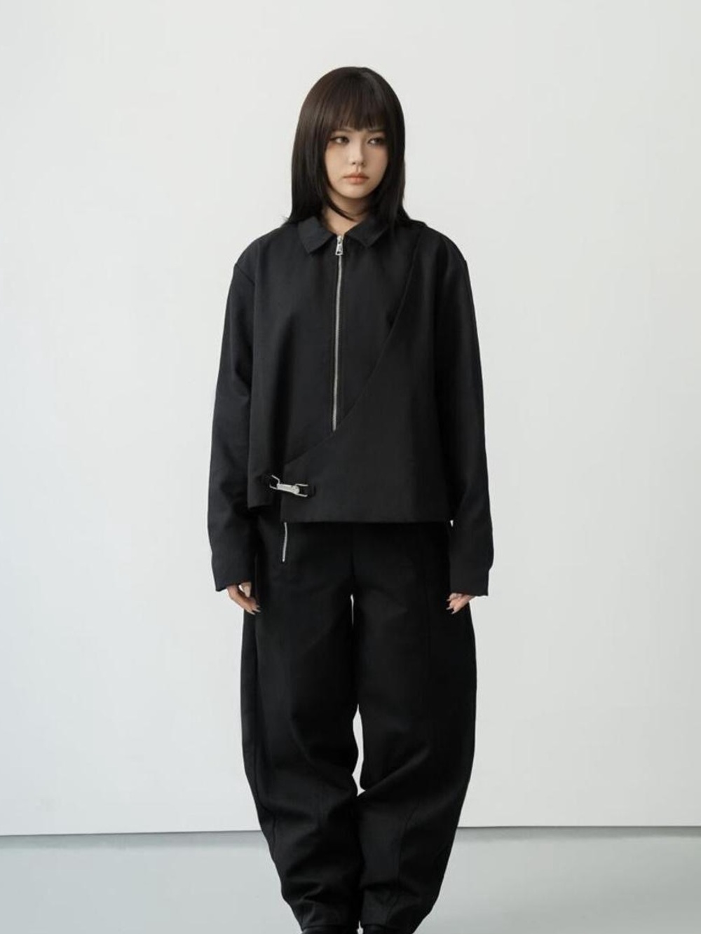 Bleuenn Vietnam Black Latch / Clasp Jacket
